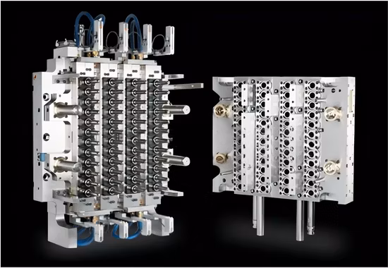El animal doméstico plástico modificado para requisitos particulares embotella el molde de moldeo de empaquetado del molde de inyección del tarro de preformas