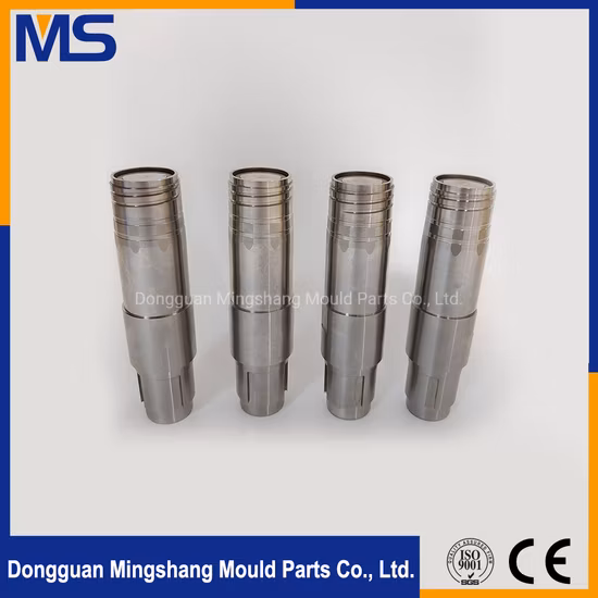 Piezas de molde de preforma de botella de spray desinfectante de material Stavax Piezas de moldeo por inyección